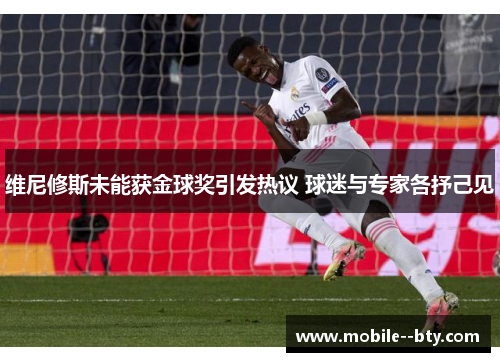 维尼修斯未能获金球奖引发热议 球迷与专家各抒己见